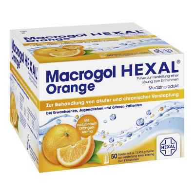 Macrogol Hexal Orange Plv.z.her.e.lsg.z.einn.btl. 50 stk von Hexal AG PZN 11553713