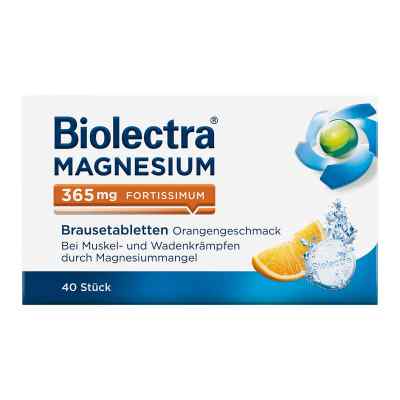 Magnesium Biolectra fortissimum Orange Br.tab. 40 stk von HERMES Arzneimittel GmbH PZN 02725285