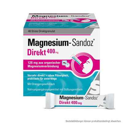 Magnesium-Sandoz® Direkt 400 mg Sticks