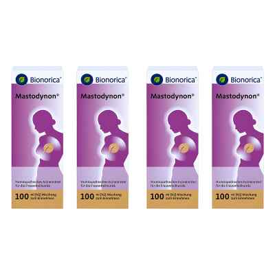 Mastodynon Mischung 4x100 ml von Bionorica SE PZN 08106334