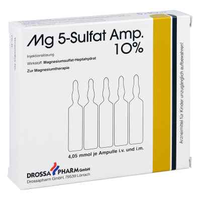 Mg 5 Sulfat Ampullen 10% Injektionslösung
