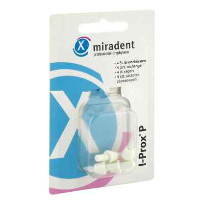 Miradent Ersatz Spitzbürsten I-prox P weiss soft 4 stk von Hager Pharma GmbH PZN 02172478