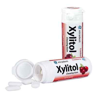 Miradent Zahnpflegekaugummi Xylitol Cranberry
