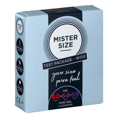 Mister Size Probierpackung 60-64-69 Kondome 3 stk von IMP GmbH International Medical P PZN 14373880