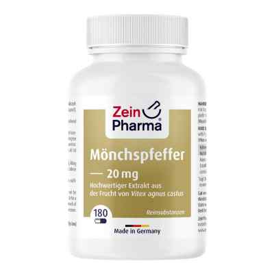 Mönchspfeffer 20 Mg Kapseln 180 stk von Zein Pharma - Germany GmbH PZN 17885534