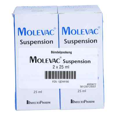 Molevac Suspension 2X25 ml von INFECTOPHARM Arzn.u.Consilium GmbH PZN 18244180