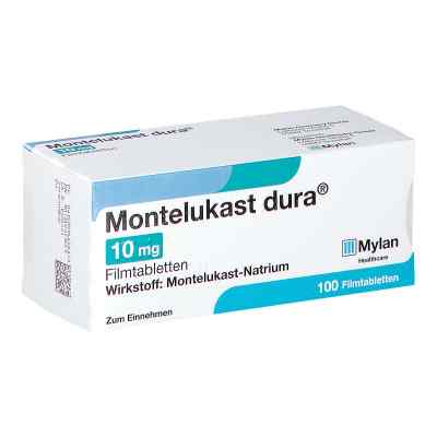 Montelukast dura 10 mg Filmtabletten 100 stk von Viatris Healthcare GmbH PZN 01842847