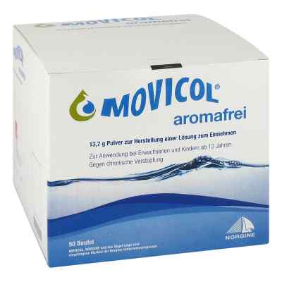 Movicol aromafrei Plv.z.her.e.lsg.z.einnehmen 50 stk von EMRA-MED Arzneimittel GmbH PZN 13342943