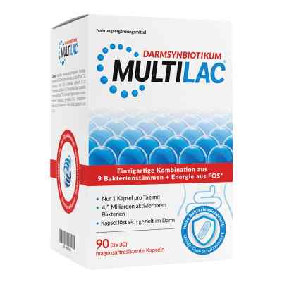 Multilac Darmsynbiotikum 3X30 stk von Unilab GmbH PZN 18449054