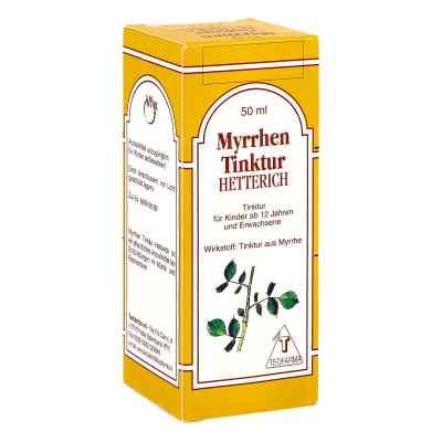 Myrrhentinktur Hetterich 50 ml von Teofarma s.r.l. PZN 02249005