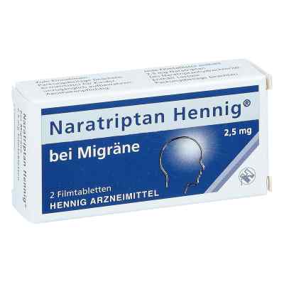 Naratriptan Hennig bei Migräne 2,5mg