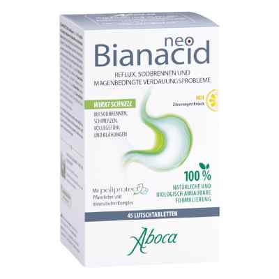 Neo Bianacid Lutschtabletten Zitronengeschmack 45 stk von ABOCA S.P.A. SOCIETA' AGRICOLA PZN 18758720