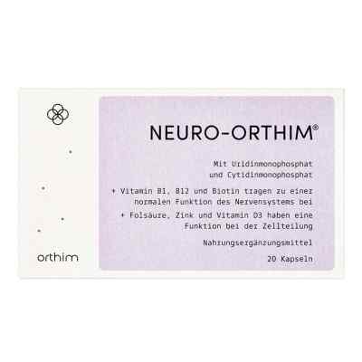 Neuro-orthim Kapseln 20 stk von Orthim GmbH & Co. KG PZN 15265307