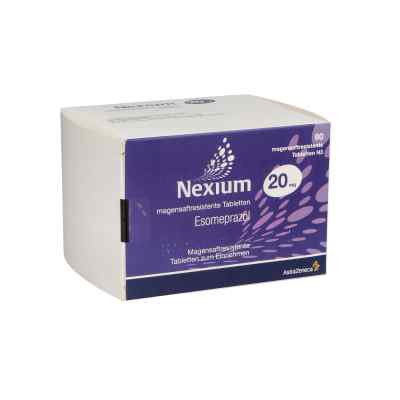 Nexium 20 mg magensaftresistente Tabletten 90 stk von EMRA-MED Arzneimittel GmbH PZN 11048719