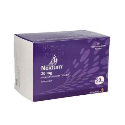 Nexium 20 mg magensaftresistente Tabletten 90 stk von Abacus Medicine A/S PZN 14238768