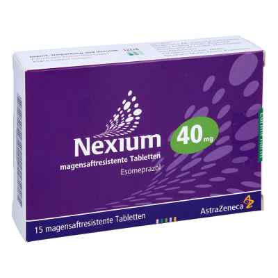 Nexium 40mg 15 stk von EurimPharm Arzneimittel GmbH PZN 07156515