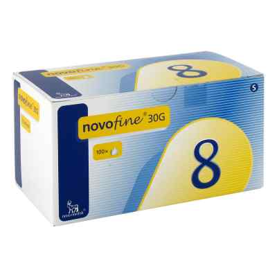 Novofine 8 Kanülen 0,30x8 mm 100 stk von EMRA-MED Arzneimittel GmbH PZN 04312860