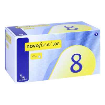 Novofine 8 Kanülen 0,30x8 mm 100 stk von B2B Medical GmbH PZN 11049127