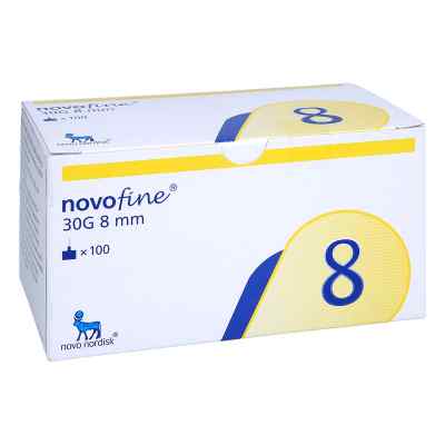 Novofine 8 Kanülen 0,30x8 Mm 30 G 100 stk von Crosp Medical GmbH PZN 17414303