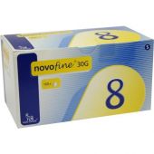 Novofine 8 Kanülen 0,30x8 mm Tw 100 stk von EurimPharm Arzneimittel GmbH PZN 06563738