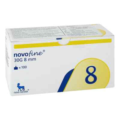 Novofine Import Kanülen 0,30x8 mm 30 G 100 stk von actiPart GmbH PZN 08820599