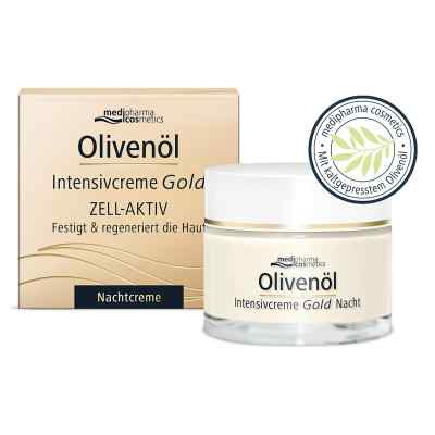 Olivenöl Intensivcreme Gold Zell-aktiv Nachtcreme 50 ml von Dr. Theiss Naturwaren GmbH PZN 14280581