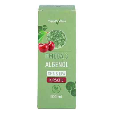 Omega-3 Algenöl Dha+epa Kirsche Tropf.z.einnehmen 100 ml von SinoPlaSan GmbH PZN 18818037