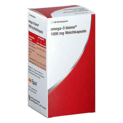Omega-3 Biomo 1000 Mg Weichkapseln 100 stk von biomo pharma GmbH PZN 17825555