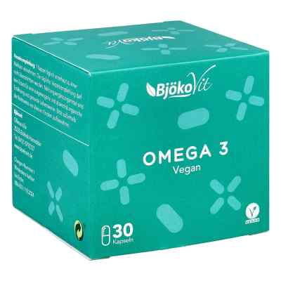 Omega-3 Dha+epa vegan Kapseln 30 stk von BjökoVit PZN 14854295