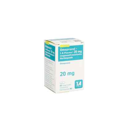 Omeprazol-1A Pharma 20mg 60 stk von 1 A Pharma GmbH PZN 10108106