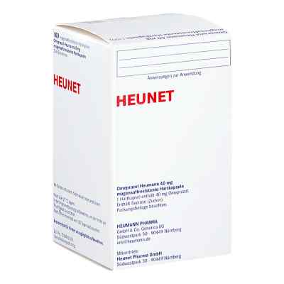 Omeprazol Heumann 40 mg magensaftresistent Hartkps.Heunet 100 stk von Heunet Pharma GmbH PZN 06100027