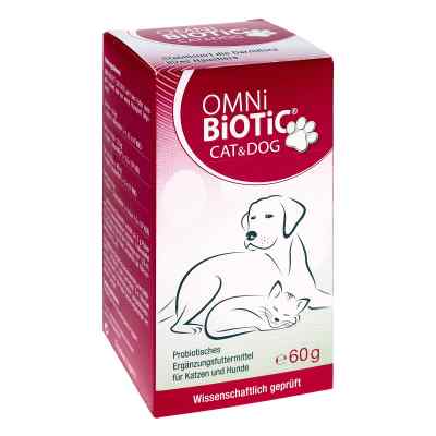 OMNi-BiOTiC® Cat & Dog Pulver 60 g von INSTITUT ALLERGOSAN Deutschland  PZN 16034751