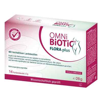 OMNi-BiOTiC® Flora Plus Beutel 14X2 g von INSTITUT ALLERGOSAN Deutschland  PZN 12459755