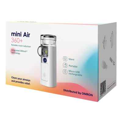 Omron Mini Air 360 + Mesh Nebulizer tragbar