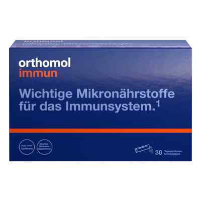 Orthomol Immun Direktgranulat Menthol-Himbeere 30er-Packung 30 stk von Orthomol pharmazeutische Vertrie PZN 08885937