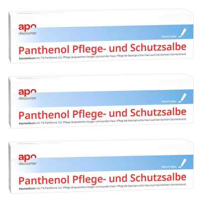 Panthenol Pflege- und Schutzsalbe von apodiscounter 3x100 ml von apo.com Group GmbH PZN 08102170