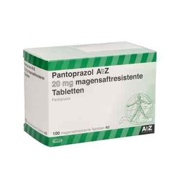 Pantoprazol AbZ 20mg 100 stk von AbZ Pharma GmbH PZN 07038129
