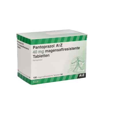 Pantoprazol AbZ 40mg 100 stk von AbZ Pharma GmbH PZN 07038135
