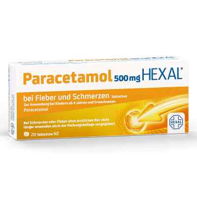 Paracetamol 500 mg HEXAL® bei Fieber und Schmerzen