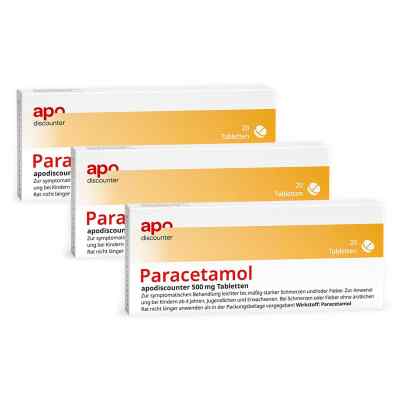Paracetamol 500 mg von apodiscounter