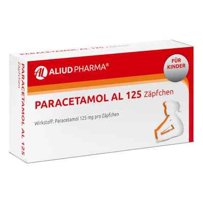 Paracetamol AL 125 Zäpfchen bei akuten Schmerzen und Fieber