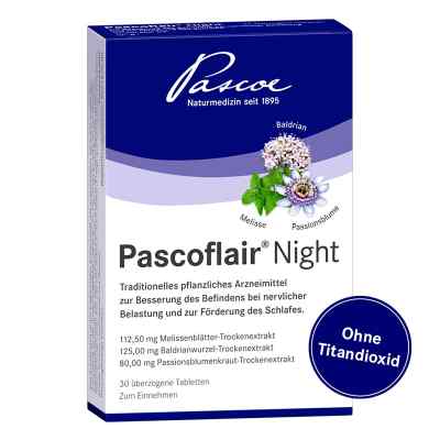 Pascoflair Night überzogene Tabletten 30 stk von Pascoe pharmazeutische Präparate PZN 16708936