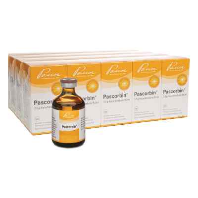 Pascorbin 7,5 g Vitamin-C-Hochdosis-Infusion 20X50 ml von Pascoe pharmazeutische Präparate GmbH PZN 09647683