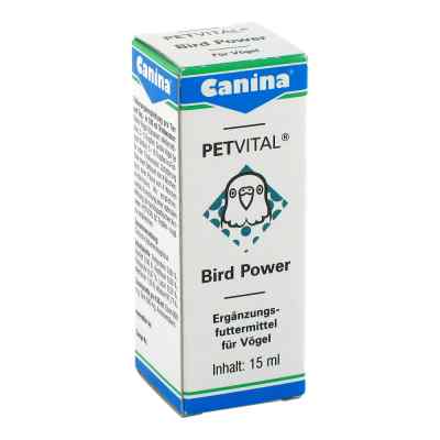 Petvital Bird Power veterinär Tropfen 15 ml von Canina pharma GmbH PZN 00961596