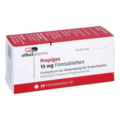 Propiges 15 mg Filmtabletten 28 stk von effect pharma GmbH PZN 16792492