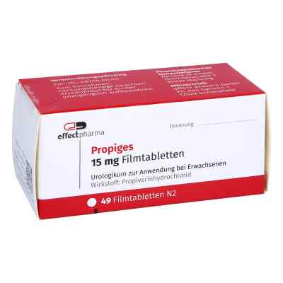 Propiges 15mg Filmtablette 49 stk von effect pharma GmbH PZN 16792523