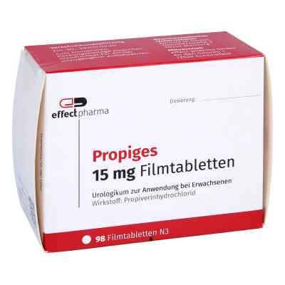 Propiges 15mg Filmtablette 98 stk von effect pharma GmbH PZN 16792546