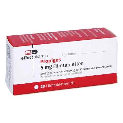 Propiges 5 mg Filmtabletten 28 stk von effect pharma GmbH PZN 16792552