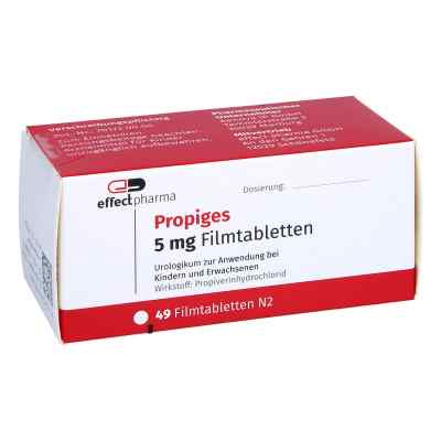 Propiges 5mg Filmtabletten 49 stk von effect pharma GmbH PZN 16792569