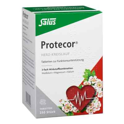 Protecor Herz-Kreislauf Tabletten zur Funktionsunterstützung 250 stk von SALUS Pharma GmbH PZN 09205123